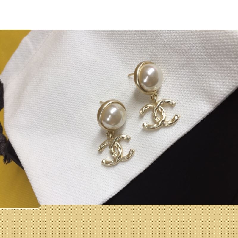 Ch*el earrings